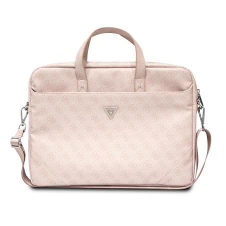 Housse pour ordinateur 4G PU Hot Stamp avec protection anti-chocs Guess GUCB15P4TP – 15/16" Rose — Accessoire · Smarty Paris 18e